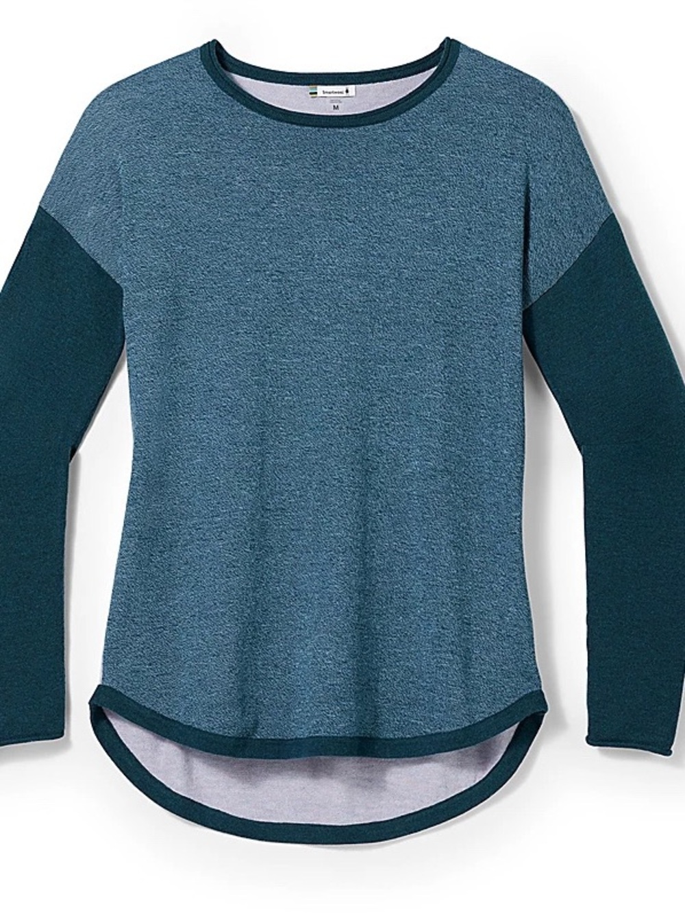 Smartwool Shadow Mist/Twilight Blue Marl Wool Sweater Womens S